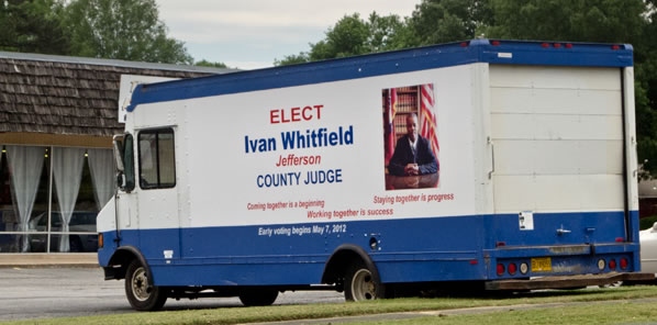 van at headquarters